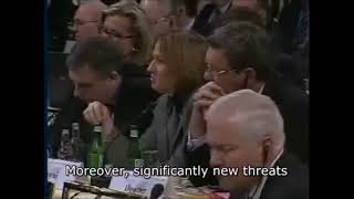 Putins Rede auf der Münchner Sicherheitskonferenz 2007 [upl. by Epul]