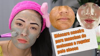 RECEITA CASEIRA PARA ELIMINAR O MELASMA E REGULAR A PELE OLEOSA [upl. by Ennairrek582]