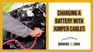 Charging a Battery with Jumper cables [upl. by Mclaughlin]