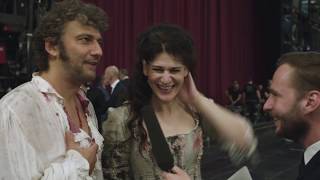 Bayerische Staatsoper LIVE Schlussapplaus bei quotAndrea Chénierquot mit Jonas Kaufmann und Anja Harteros [upl. by Magna]