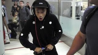 Jaden Smith Arrives At LAX Asked If He Has Advice For Justin Bieber [upl. by Agon]