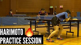 Tomokazu Harimoto Training session 2019  Private Recording [upl. by Anha]