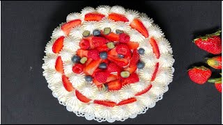 TORTA di FRAGOLE  RICETTA FACILE Speciale per la Festa della Mamma [upl. by Halford]