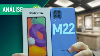 GALAXY M22 CELULAR INTERMEDIÁRIO Samsung com GOSTINHO de DÉJÀ VU  Análise  Review [upl. by Oirasor904]