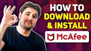 How To Download amp Install McAfee Antivirus  Easy Tutorial [upl. by Yoreel]