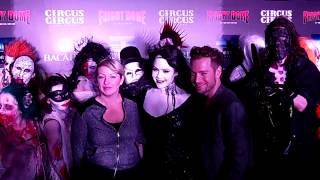 Fright Dome Circus Circus Las Vegas Black Carpet 8 10313 [upl. by Calder]