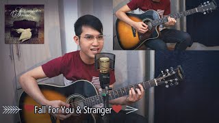 Seconhand Serenade  Fall For You amp Stranger Mashup Acoustic Cover  Mozzart [upl. by Avehsile289]