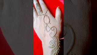 A 💕 S letter tattoo Mehndi youtubeshorts ytshorts mehndishorts viral henna [upl. by Ettari]