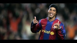 La magia de Ronaldinho mejores jugadas y goles con narración [upl. by Burbank]