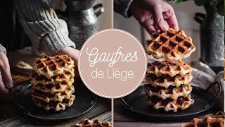 RECETTE  Gaufres de liege [upl. by Euhsoj539]