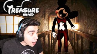 THERES A GIANT DEMON MICKEY LOOKING FOR ME  Five Nights at Treasure Island Part 2 [upl. by Eneleahs]