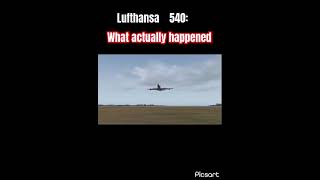 Lufthansa 540😢 credits to RandomAviation and NVD AVIATION aviation airlines crash 540 747crash [upl. by Bradshaw]