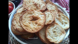 Friselle alla Birra  Ricetta Pugliese [upl. by Elisabet660]