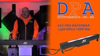 AFX IP65 WATERBAR Light Effect 120W Bar  DYProAudio [upl. by Nasar]