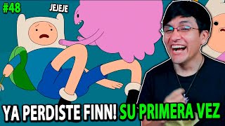 REACCIONO A HORA DE AVENTURA quotOH NO HERMANO GRUMOSA SE COME A FINN JAJAJAquot 🤣 48 [upl. by Jakob]