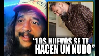 El Bananero habla del DOLOR INFERNAL que produce una TORCION TESTICULAR [upl. by Haimarej]