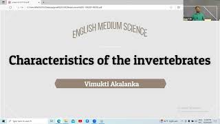 Classification of invertebrates  English Medium Science [upl. by Welsh838]