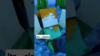 Alex fall into water minecraft herobrine shorts viral herobrineedit trending [upl. by Los128]