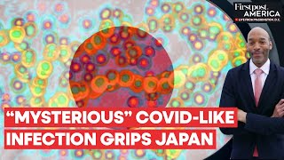 Japan Lethal Infection Spreads Govt Advises Covid PandemicLike Precautions  Firstpost America [upl. by Lleruj]