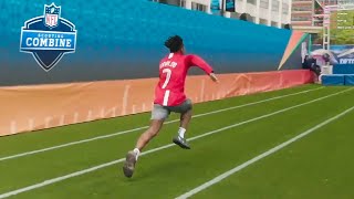 iShowSpeed Nearly Breaks The 40M Dash World Record [upl. by Aerdnaed]