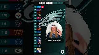 Philadelphia Eagles 2022 Schedule Prediction [upl. by Paradies]