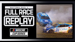 2024 NASCAR Bluegreen Vacations Duel 1 at DAYTONA  NASCAR Cup Series Full Race Replay [upl. by Alejoa]