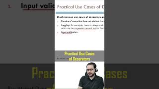 Practical Use Cases Of Decorators codewithdaneyal pythonprogramming shorts [upl. by Negrom885]