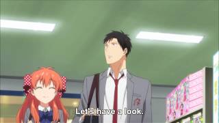 Gekkan Shoujo Nozakikun  Sailor Uniform and Bishoujo Figures Clip [upl. by Jabez368]