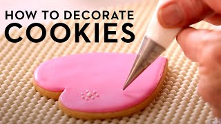 How To Decorate Cookies for Beginners  Good Housekeeping [upl. by Vogel166]