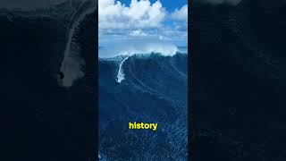 The Largest Wave Ever Recorded facts deepsea deepfact sea fact shorts waves daily [upl. by Ojadnama]