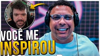 RONALDO FENÔMENO AGRADECE GAULES pela sua PRIMEIRA LIVE [upl. by Katy916]