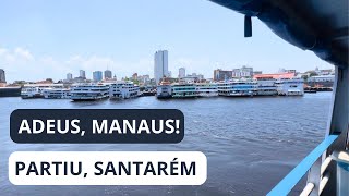 Viagem de barco antes da seca Amazonas 2023 Manaus a Santarém [upl. by Jean]