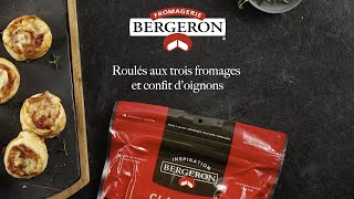 Roulés aux trois fromages et confit d’oignon [upl. by Haym]