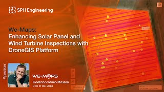 Enhancing Solar Panel and Wind Turbine Inspections with DroneGIS Platform  WEMAPS [upl. by Dorelle]