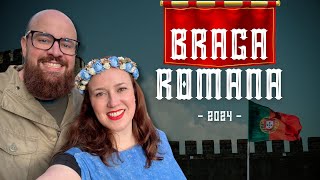 VIAGEM AO TEMPO BRAGA ROMANA 2024 [upl. by Neelak]