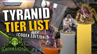 Tyranid 10th Ed Codex Unit Tier List  Warhammer 40k [upl. by Pettifer]