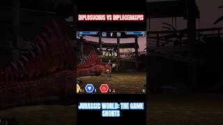 Diplosuchus vs Diploceraspis  Jurassic World The Game Shorts [upl. by Adimra]