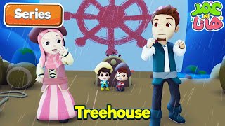 Treehouse  Urdu عمر اور ہا نا  Islamic Cartoon [upl. by Katie]