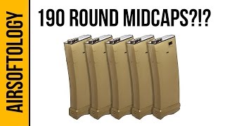 Modify 190 Round MidCap Magazine  Airsoftology Review [upl. by Noffets857]