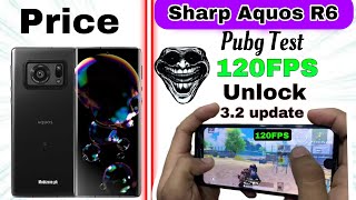 sharp aquos r6 pubg test 2024 🔥  sharp Aquos r6 PUBG 120fps unlock  Aquos r6 price  graphics [upl. by Alol453]