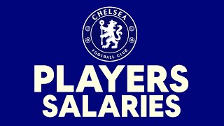 Chelsea FC players wages for the 202324 season [upl. by Anatak]