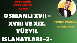 KPSS 2024 Tarih  XVII  XVIII VE XIX Yüzyıl Islahat Soru Çözümü 2kpsstarih kpss2024 ayt2024 [upl. by February301]