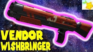 Is it worth it VENDOR ROLL WISHBRINGER shotgun review  Destiny 2 [upl. by Hubble924]