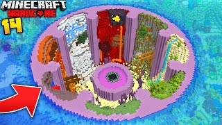 I Transformed the End Portal in Minecraft Hardcore [upl. by Dlaniger]