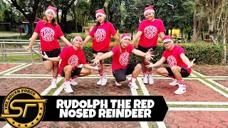 RUDOLPH THE RED NOSED REINDEER  Dj Jif Remix   Christmas Dance  Dance Fitness  Zumba [upl. by Neomah]