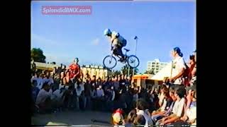 Southsea Skatepark King of Concrete BMX Competition  Bowl Jumping 1994  Part 3 [upl. by Alarick]