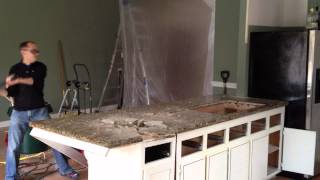 How to Remove a Granite Countertop [upl. by Ailis795]