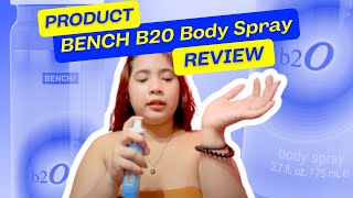 BENCH B20 Body Spray  Fragrance Review  0434 [upl. by Enitsrik877]