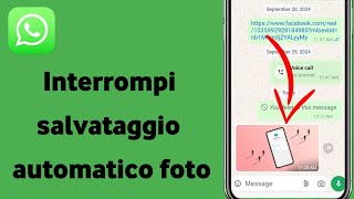 Come disattivare il salvataggio automatico delle foto nella galleria di WhatsApp [upl. by Lagasse]