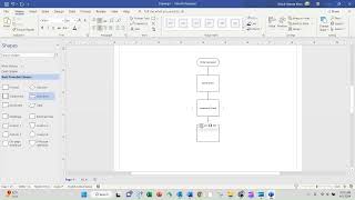 How to Create an Order Processing Flowchart in MS Visio Step by Step Tutorial [upl. by Fadas231]